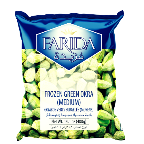 Farida Frozen Green Okra(medium)  400GM