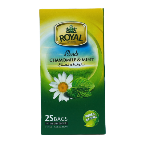 Royal   Chamomile  With Mint 