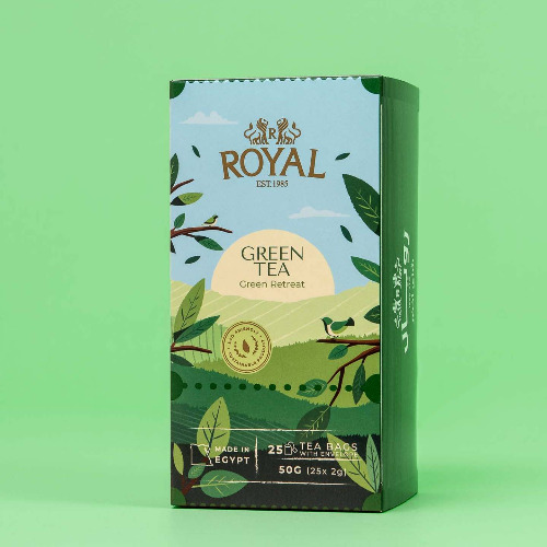 رويال شاي اخضر صيني 